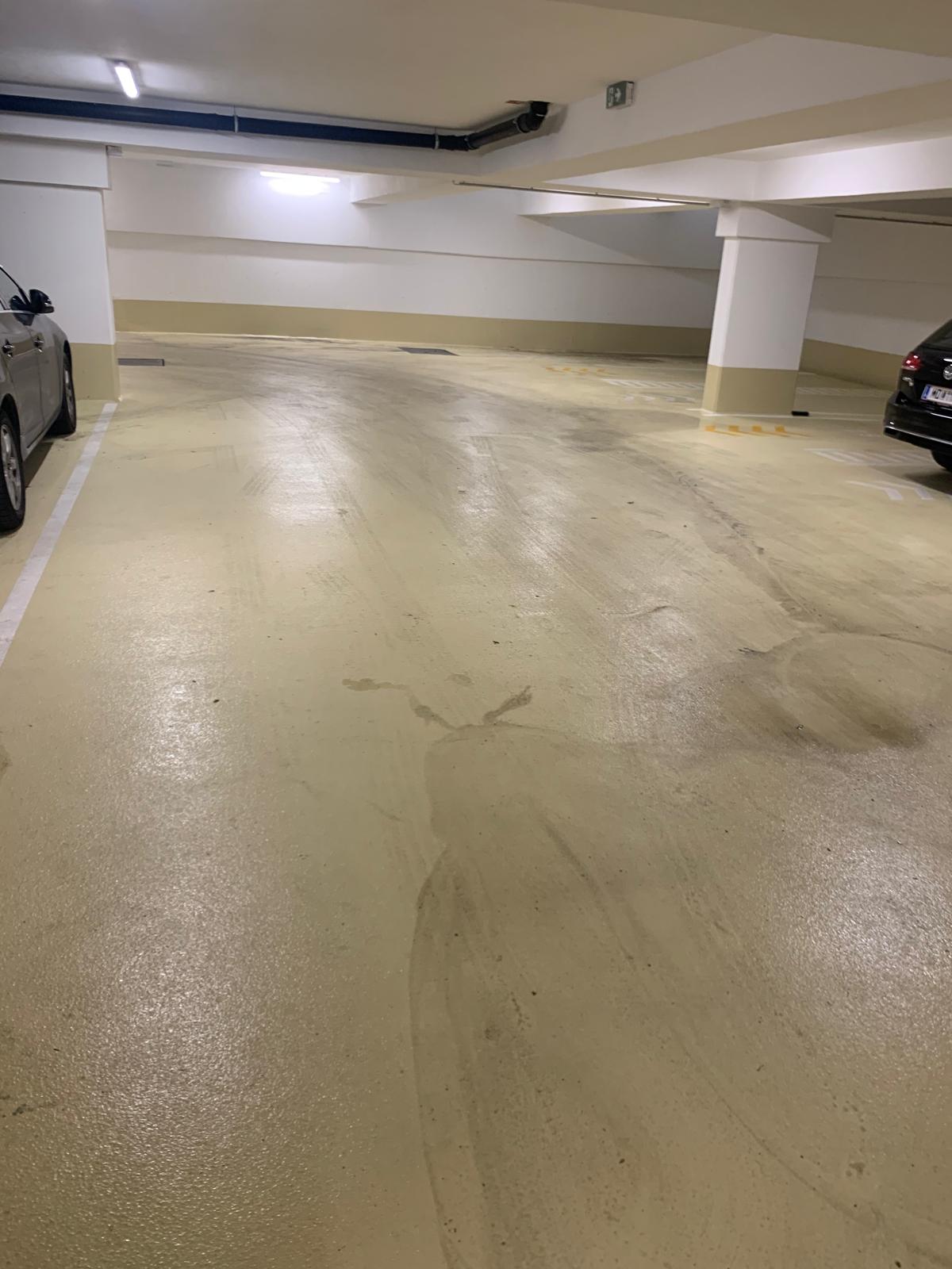 Garagenreinigung Wien Vorher